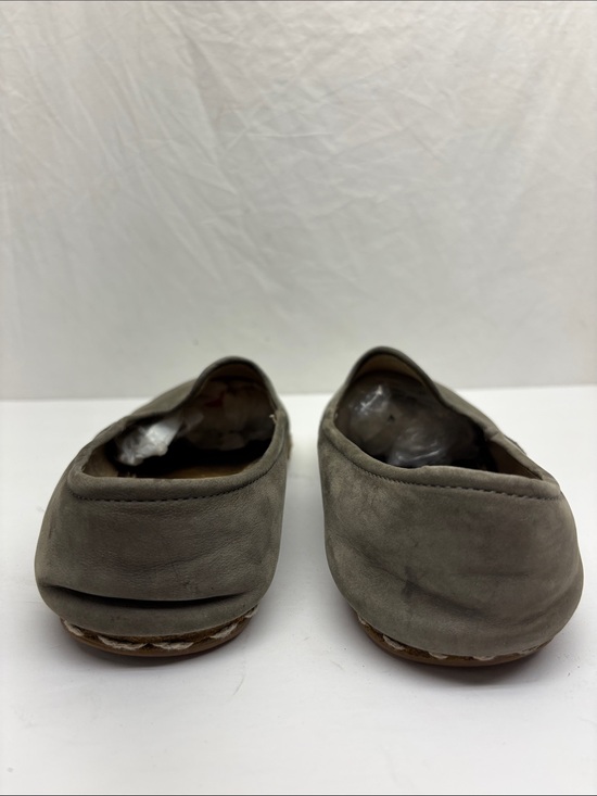 Sabah Men\'s Slip-On Suede Loafers in Gray, SZ 42, box 46